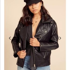 Vegan Leather Jacket